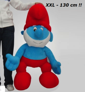 PELUCHE Grand Schtroumpf 130 cm