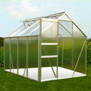 SERRE de jardin 4.70 m² aluminium avec 2 fenêtres