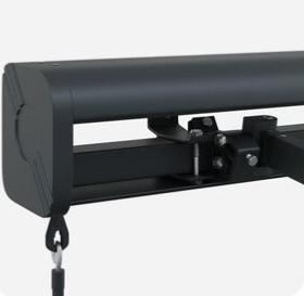 Store banne coffre intégral 500 x 300 cm – Aluminium anthracite – Manuel – Toile 12 coloris