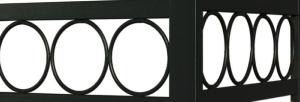 TONNELLE de JARDIN 3 x 3 m, anthracite