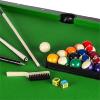 BILLARD type PRO, bois marron, 7 Ft, 3 couleurs de tapis