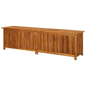 COFFRE rangement 200 cm, en ACACIA massif