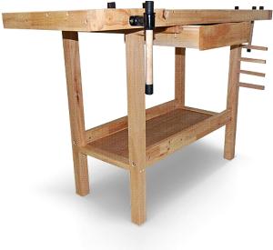 ETABLI DE MENUISIER en BOIS 150 cm, charge: 200 kg