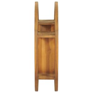 ETAGERE bibliothèque murale design, 60 cm, bois de teck massif