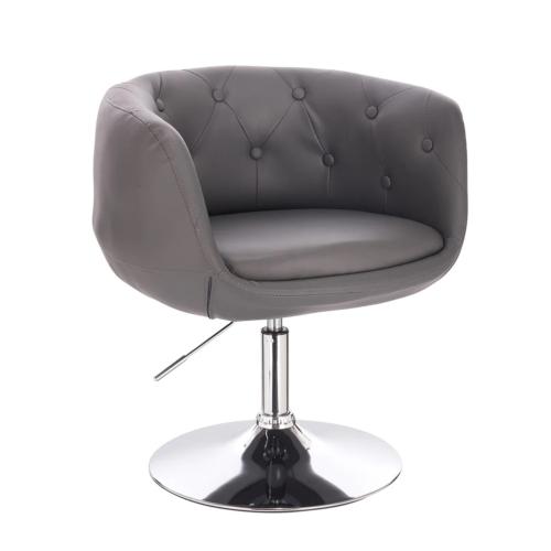 Fauteuil pivotant LIVANO en simili cuir avec accoudoirs – 3 coloris