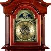 HORLOGE 200 cm, style ancien acajou.