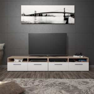 Meuble bas TV séparable, 190 cm, 3 coloris