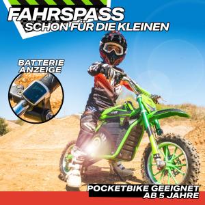 MOTO cross ELECTRIQUE enfant, 500 watts, BLEU