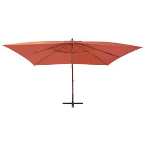 PARASOL géant 4.00 M x 3.00 M, 7 coloris