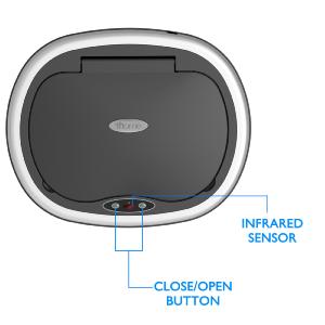 POUBELLE AUTOMATIQUE avec capteur sensoriel