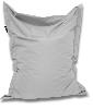 POUF GEANT 200x145 cm, gris clair, avec remplissage