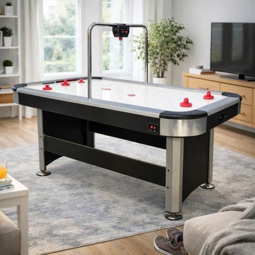 TABLE de AIR - HOCKEY PRO avec accessoires, modèle ARAGON