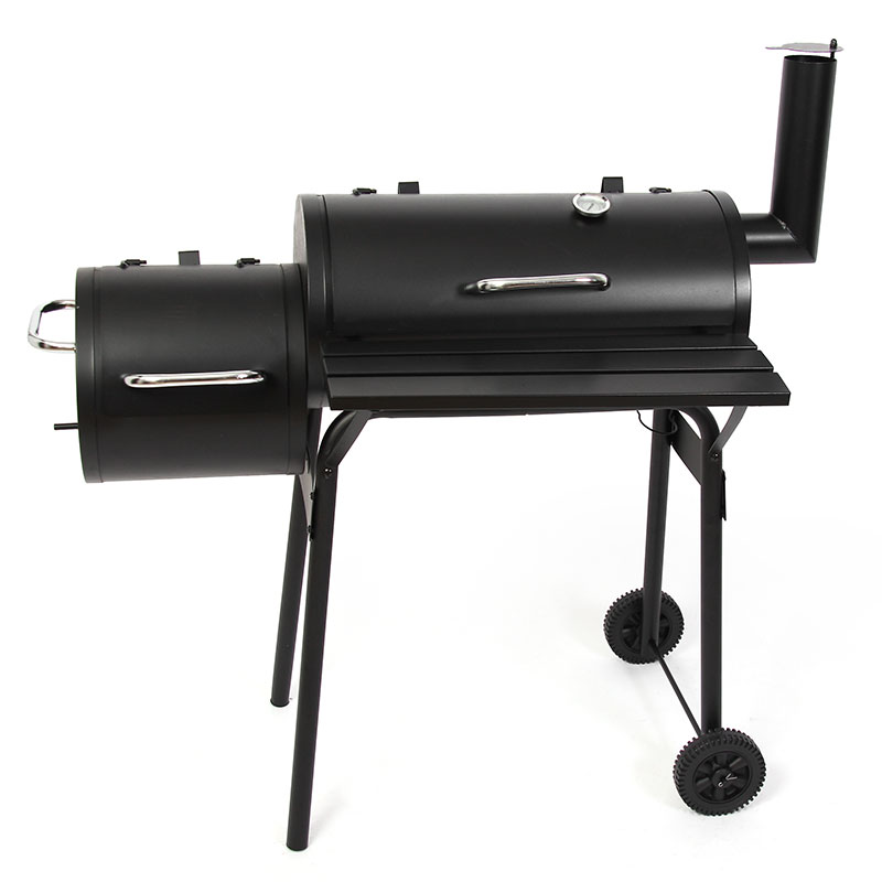 Barbecue Fumoir En Céramique Kamado 16 Pouces – Grille, Fume Et Cuit, Régulation Température, 2 Ventilations, Vert