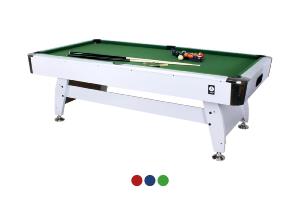 BILLARD type PRO, 8Ft, bois blanc, 3 coloris de tapis