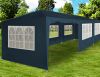 CHAPITEAU 9 x 3 m, toile bleu