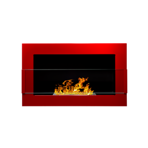 CHEMINEE ETHANOL inox LUXE, 65 cm, rouge, OKLAHOMA