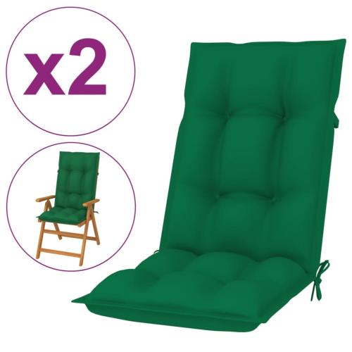 COUSSINS 7 cm, pour rocking chair, lot de 2, vert