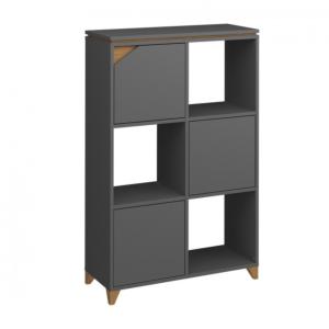 ETAGERE bibliothèque, anthracite, gamme ELEGANT