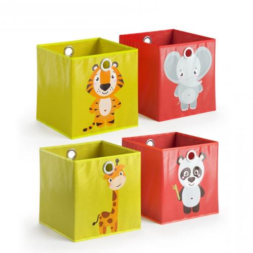 BOITES de rangement pliables pour enfants, lot de 2