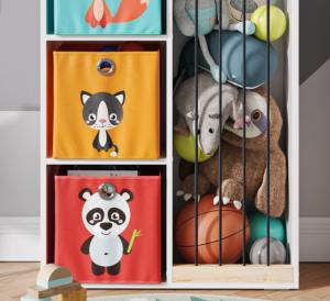 MEUBLE de rangement spécial peluches, pour enfants, MERLIN