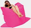 POUF GEANT 200x145 cm, fushia, avec remplissage