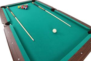 BILLARD marron, style vintage, 7 Ft, taille 220 cm