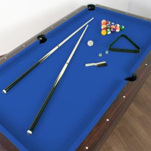 BILLARD PROFESSIONNEL 8Ft, 245 cm, tapis 3 coloris