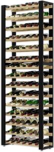 CASIER à vin, bois, design, de 90 bouteilles