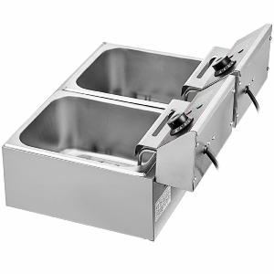 FRITEUSE professionnel INOX, 12 Litres, 5000 W