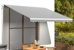 STORE BANNE 350 x 250 cm , motorisé, toile 8 coloris