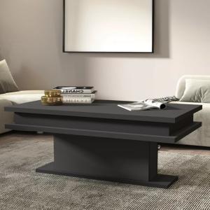 TABLE basse bois noir, 100 cm, modèle ATIAS