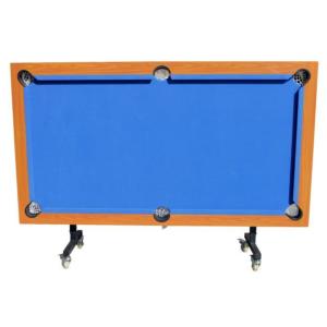 BILLARD pliable sur roues, taille 6 Ft, 185 cm