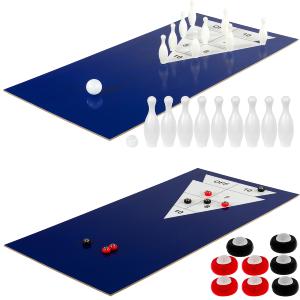 TABLE multi-jeux, 4 coloris, 15 en 1, marron