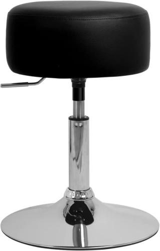 Tabouret réglable, noir pour meuble coiffeuse