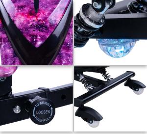 TROTTINETTE DRIFT électrique, 250 W, avec LEDS, violet
