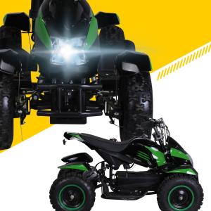 QUAD ELECTRIQUE ENFANT, 800 Watts, noir et vert