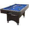 BILLARD PRO 6 Ft, Bois noir, tapis bleu