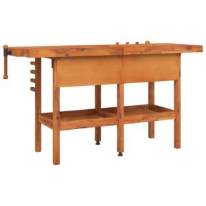 ETABLI menuiserie, en bois, longueur 165 cm.