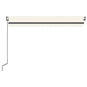 STORE BANNE 350 x 250 cm, motorisé, toile beige crème