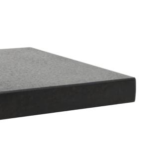 SOCLE carré pour pied de parasol, granit 30 kg