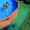 PISCINE ronde 4.60 x 1.35 m aspect bois COMPLETE