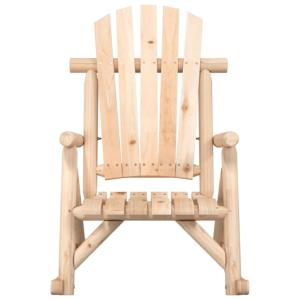 Fauteuil à bascule ALOA, rocking Chair, bois épicéa naturel