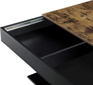 TABLE basse coulissante, 110 x 60 cm, 5 coloris