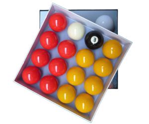 Boules de billard 8 pool anglais- 2 tailles