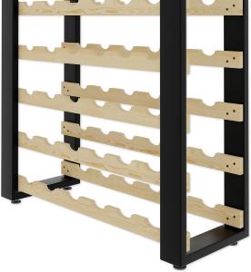 CASIER à vin, bois, design, de 54 bouteilles