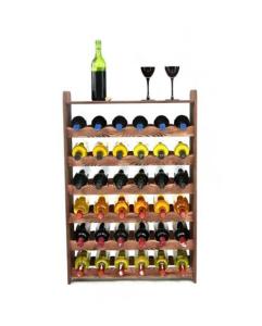 CASIER à vin, haute qualité, 36 bouteilles, marron