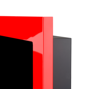 CHEMINEE ETHANOL inox LUXE, 65 cm, rouge, OKLAHOMA