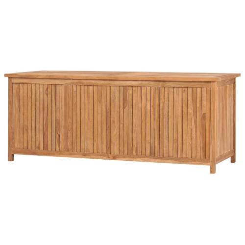 COFFRE de rangement, 150 cm en bois de teck massif