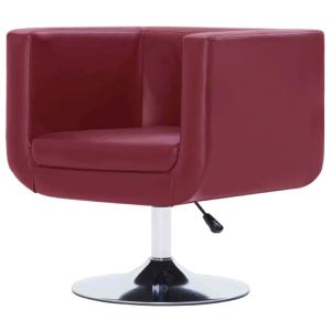 Fauteuil Design Club, cuir textile, 5 coloris