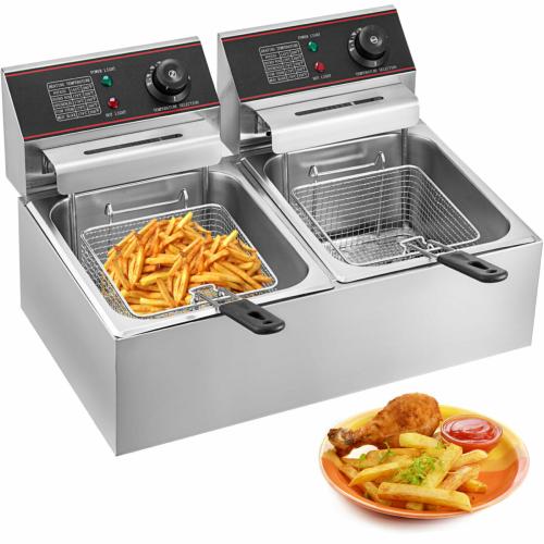 FRITEUSE professionnel INOX, 12 Litres, 5000 W